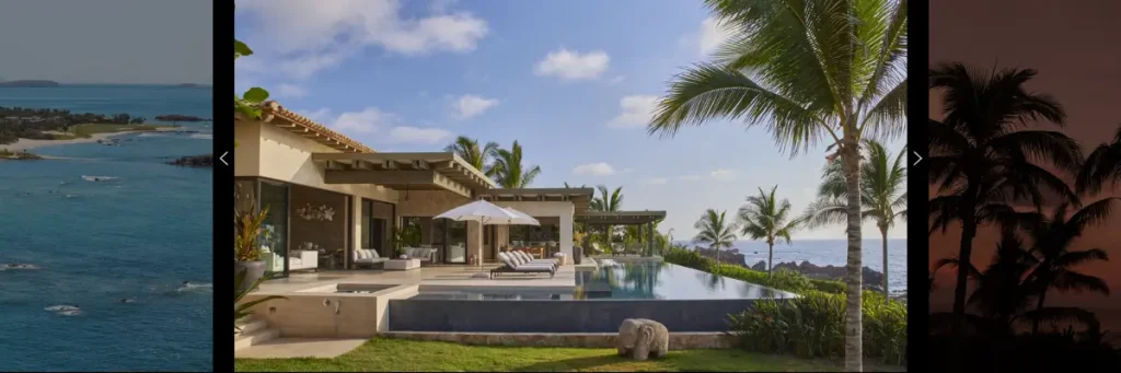 pickleball resort Four Seasons Punta Mita Mexico poolside