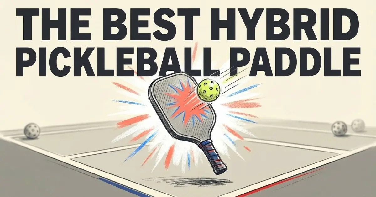 The 3 Best Hybrid Pickleball Paddles (2026)