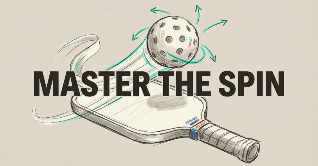 When To Add Spin in Pickleball banner