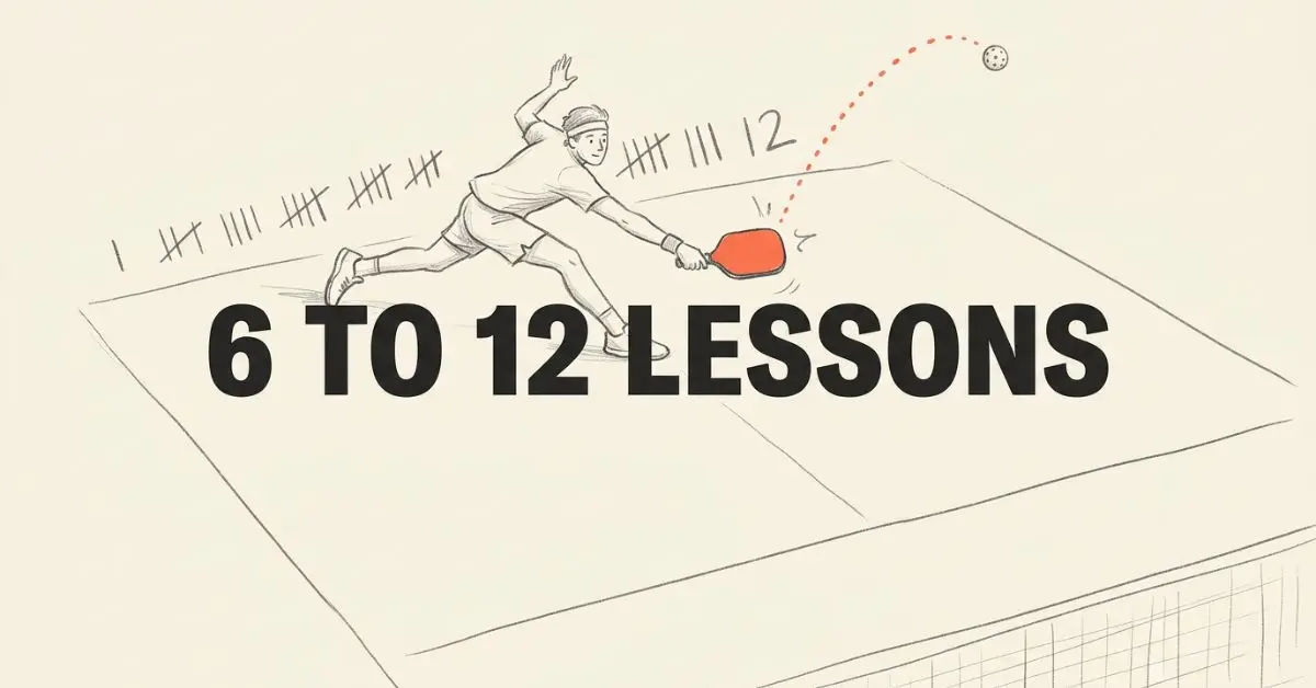 How Many Pickleball Lessons Until You Get Good